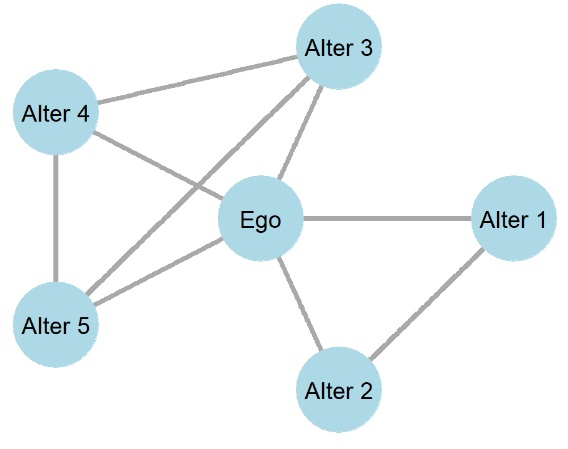 egocentric network give egocentric network give