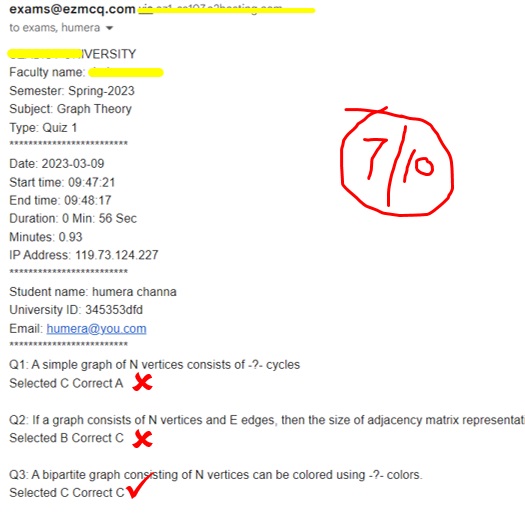 Assessment Software Data Export